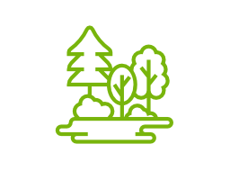 El territorio del parque.