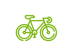 Patinadores y ciclistas.