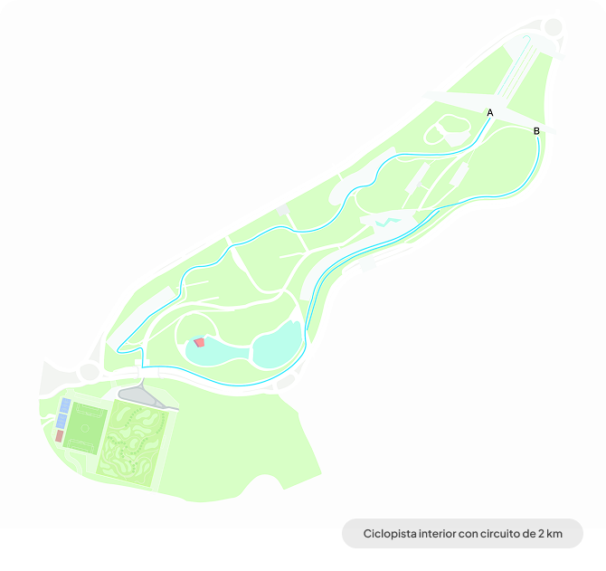 Parque La Mexicana - Ciclopista